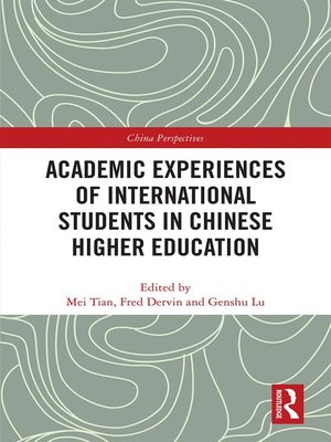 cover image of Academic Experiences of International Students in Chinese Higher Education